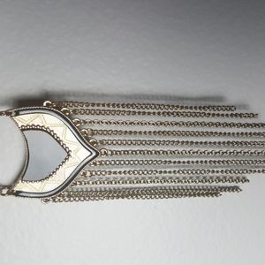 Necklace with 30" chain.